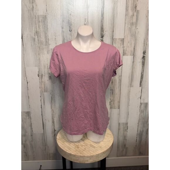 Beloved Woman Mauve Pink Short Sleeve Basic Cotton Tee 3XL - Picture 4 of 7